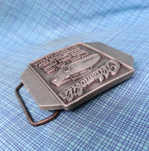 1985 Indy 500 Belt Buckle Oldsmobile Calais # Limited Edition Vtg IMC .NOX431 - Picture 7 of 9
