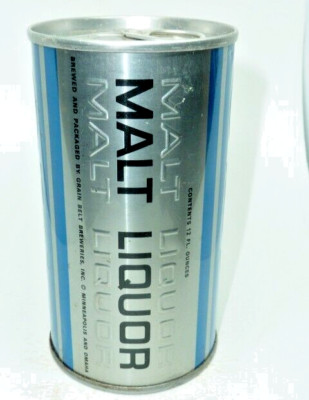 Empty Bottom Opened 12oz G-B-X Malt Liquor S.S. Tab-Top