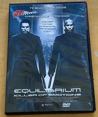 EQUILIBRIUM - KILLER OF EMOTIONS - TV Movie Edition 05/08 - Video DVD - FSK 16