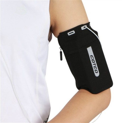 Arm Band Cell Phone Holder Running Jogging Pouch Key Bag Pouch Case Sports Gym - Picture 5 of 12