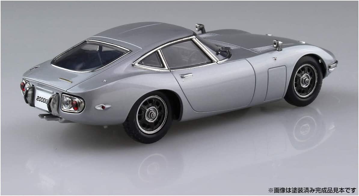 AOSHIMA The Snap Kit 1/32 TOYOTA 2000GT Thunder Silver Metallic
