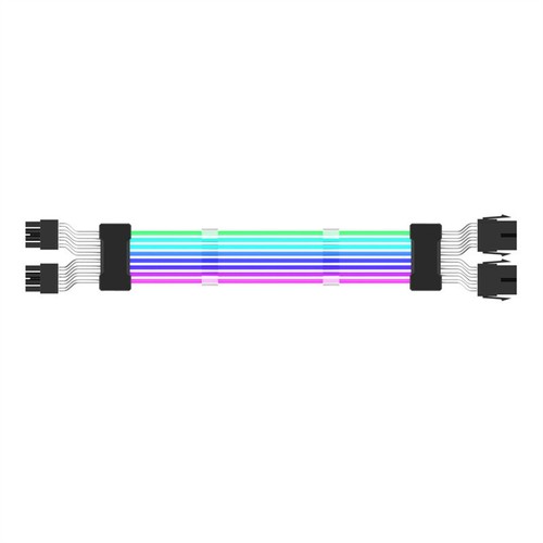 Extension RGB Cable GPU Extension Cable PSU PC Cables PCIe Cable for PC Case - 第 9/16 張圖片