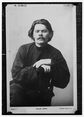 Photo:M. [i.e. Maxim] Gorki