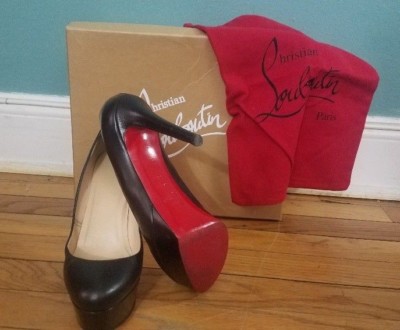 Christian Louboutin Bianca 120 KID 3120639 size 6 small defects