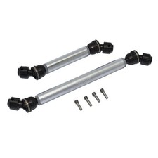 NEW GPM Steel Aluminium Front Rear CVD Drive Shaft - Silver : Axial SCX10