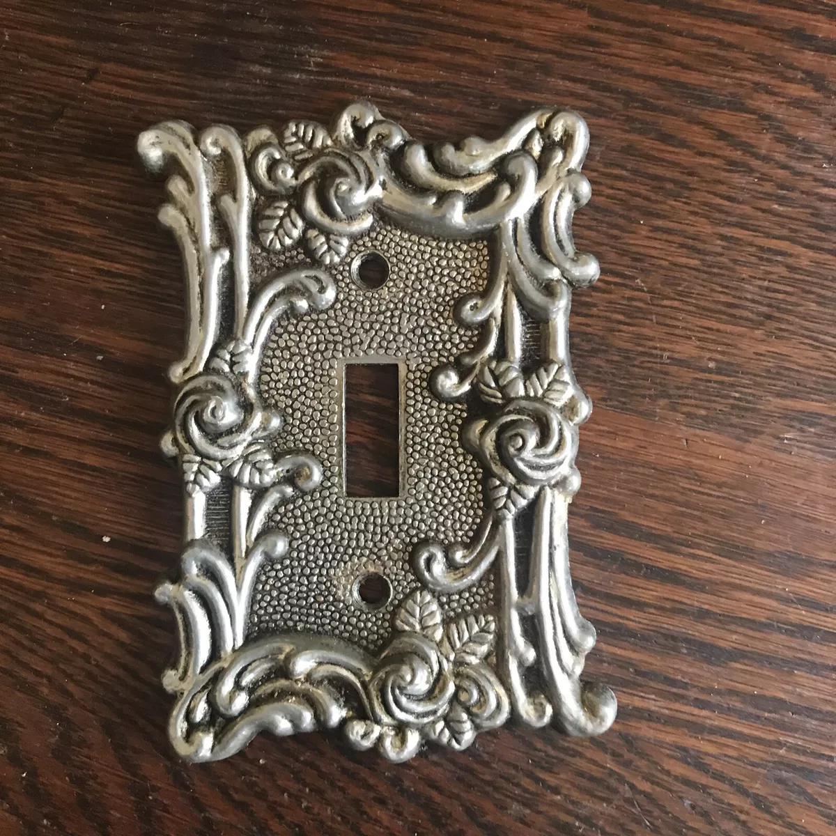 Vintage Brass Amertac Electrical Wall Outlet Switch Cover Plates ...