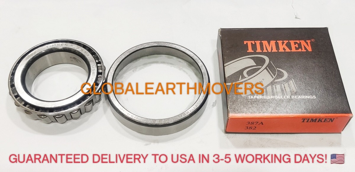 みんみん GENUINE TIMKEN TAPERED ROLLER BEARING 387A - 382 2.25 x 3.8125 x