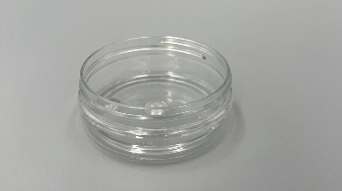 Jars Plastic Storage Containers Clear PET Screw Top Lids 50 ml | 100 qty
