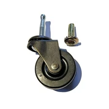 Furniture Caster 2" with ball bearing swivel stem with Rubber Wheel