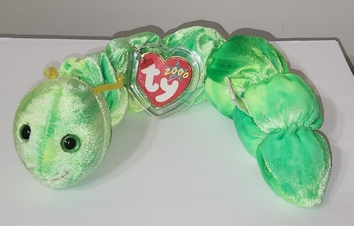 Ty Beanie Baby - SQUIRMY the Worm (12 Inch) MWMTs Stuffed