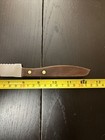 Stainless Japan Steel Bread Duel Edged Knife Wood Handle 7 3/4" Blade — photo 6