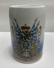 Seltmann Weiden Bavaria Porzellan Bierkrug Sammlerkrug 14,5 cm