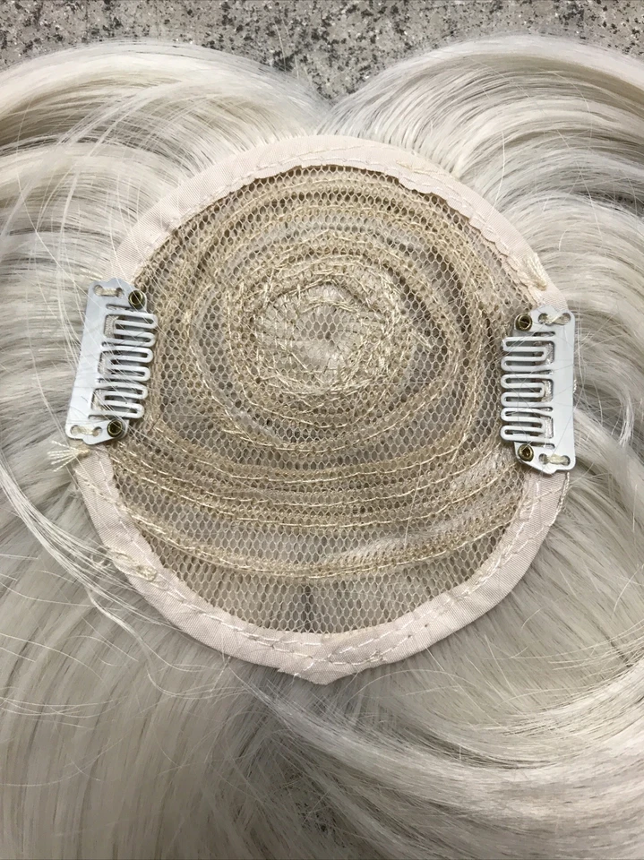 Peluca de pelo rubio soporte para moño disfraz fiesta disfraces - envío rápido buen estado  Foto 3 de 4