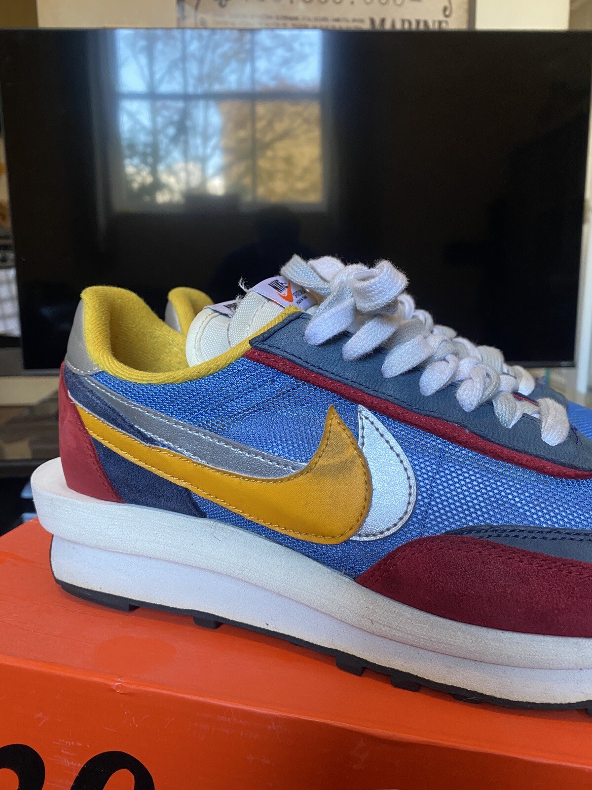 SACAI X NIKE Nike Ld Waffle X Sacai UK 9 5