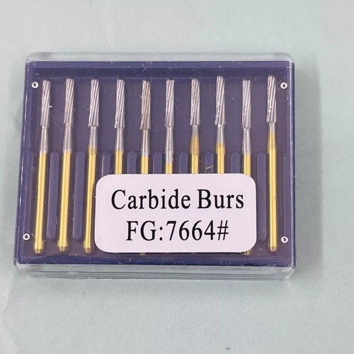 10 Pcs Dental Carbide Steel Trimming Finishing Burs Tungsten Bur FG Handpiece - Afbeelding 163 van 193