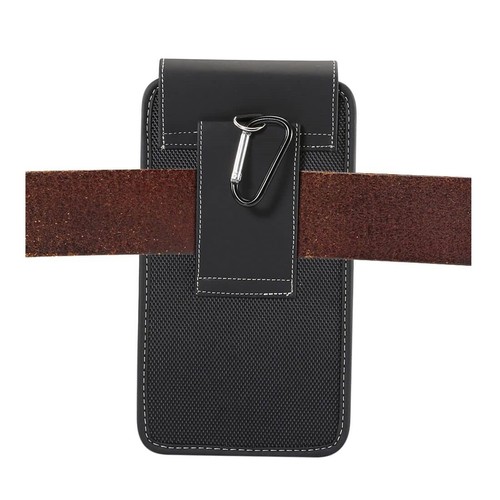 Étui pour Google Pixel 2 XL Housse Ceinture Verticale Cuir et Nylon - Photo 5 sur 6