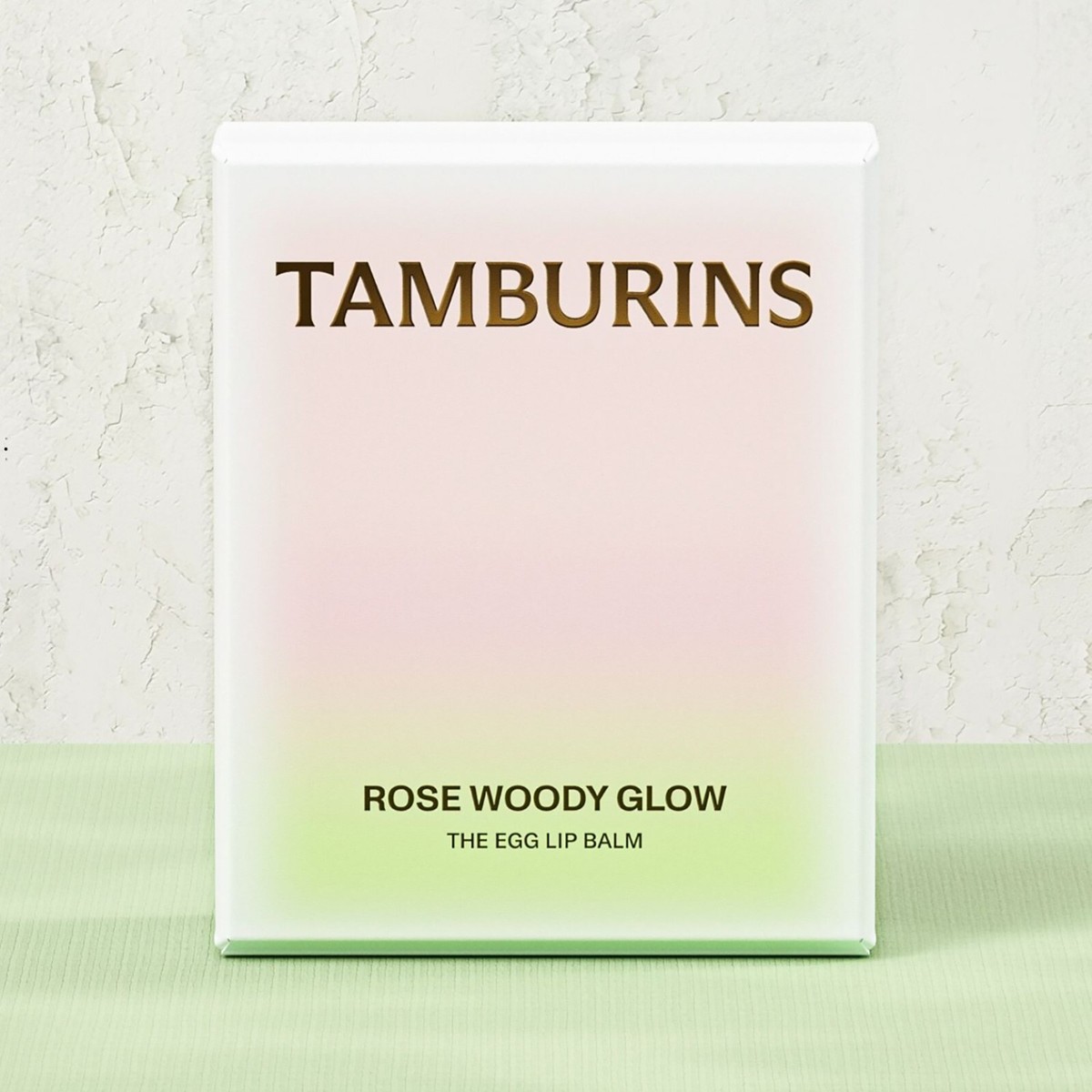 TAMBURINS Egg Lip Balm #ROSE WOODY GLOW 5g Perfume Lip Balm K