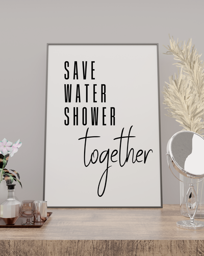 BATHROOM PRINTS QUALITY WALL ART PICTURE Bold Minimalist Funny Toilet Home Print - Picture 35 of 56