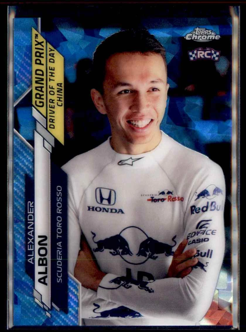 2023 TOPPS CHROME Formule 1 F1 Oscar Piastri réfracteur vague orange