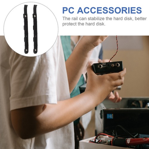 1Pair Replacement Plastic Hard Drive Mounting Rails for Computer Accessories - Photo 8/12