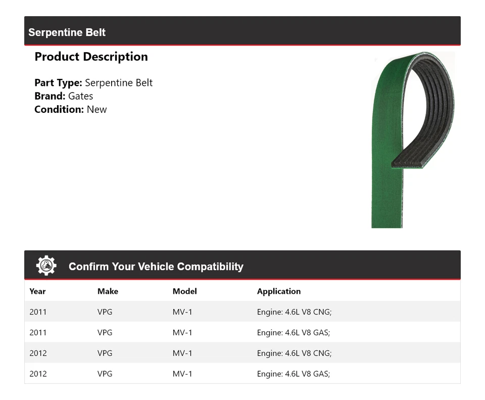 Puertas de cinturón serpentina VPG MV-1 2011-2012 Foto 2 de 4