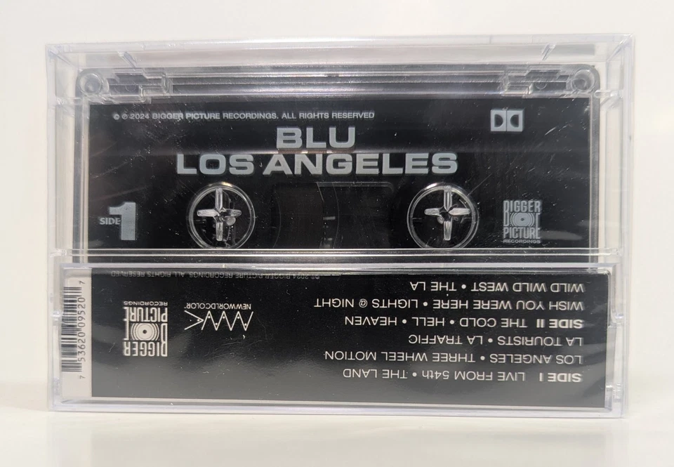 BLU EVIDENCE LOS ANGELES  CASSETTE TAPE RARE! SOLD OUT!  - Image 3 of 4
