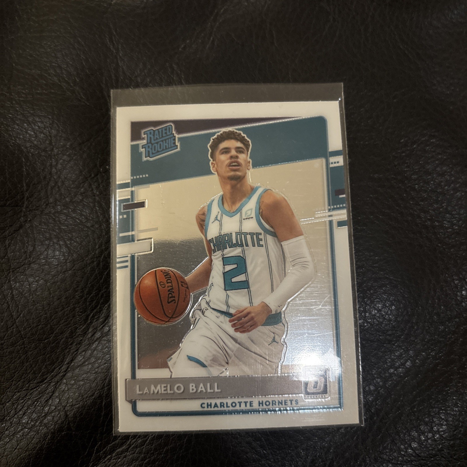 2020-21 Panini Donruss Optic - Rated Rookie LaMelo Ball #153 Holo Prizm (RC)