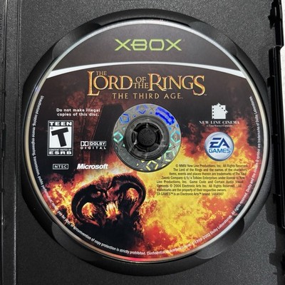 Lord of the Rings: The Third Age (Microsoft Xbox, 2004) Disc Only Tested