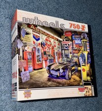 Master Pieces Wheels Jewel Of The Garage 750 Piece Puzzle / New / 61409