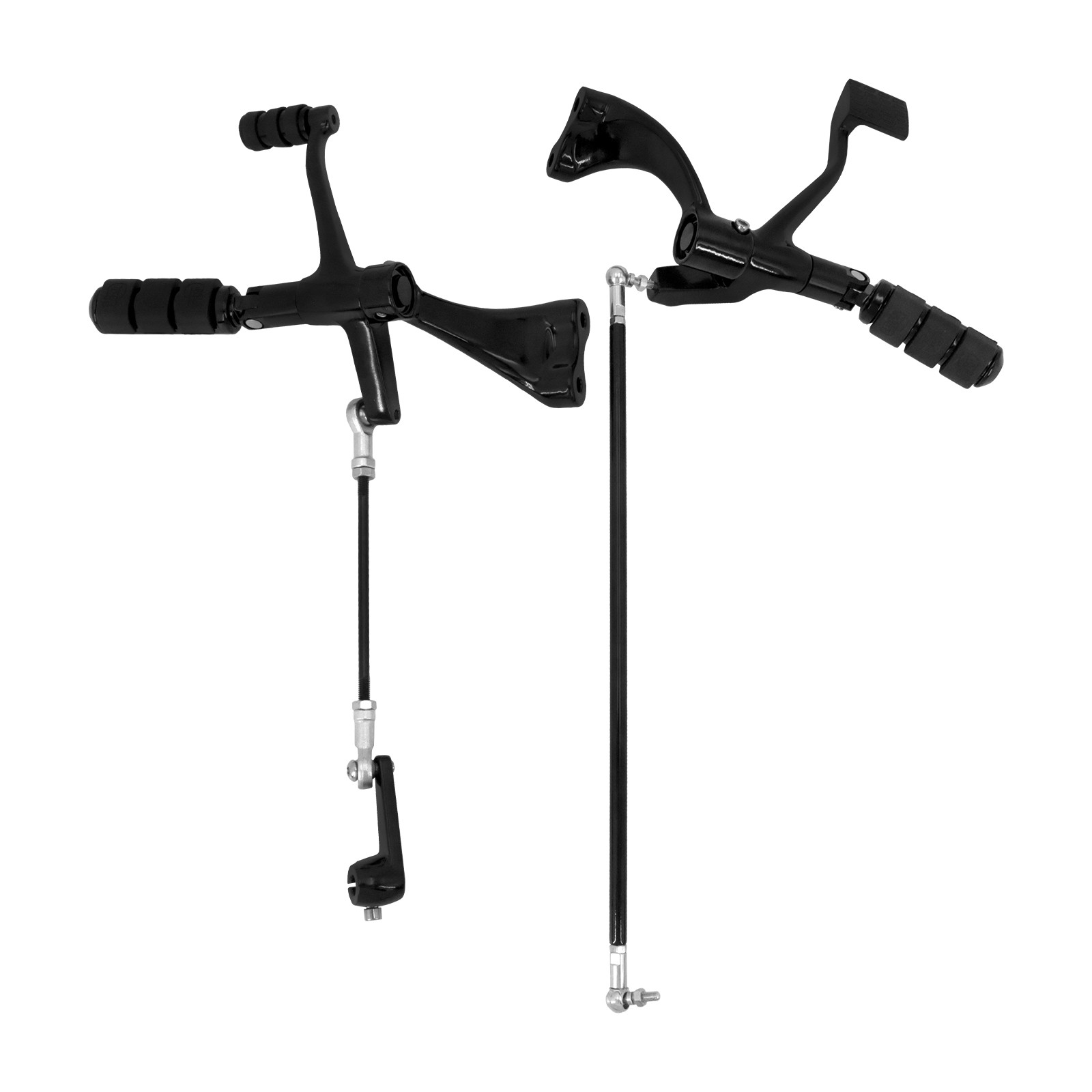 Forward Controls Foot Pegs Levers Linkages For Harley Sportster XL1200 2004-2013
