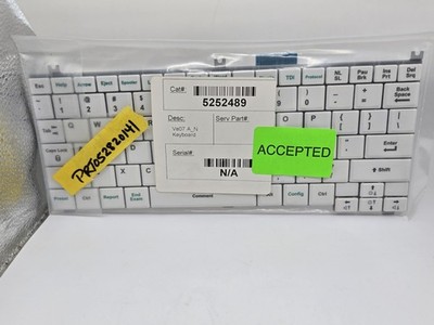 For GE Healthcare Ultrasound US Keyboard For Vivid E BT12 5252489 5175936 White