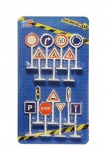 Spielzeug Verkehrsschilder Kinder Lernen Straßenverkehr