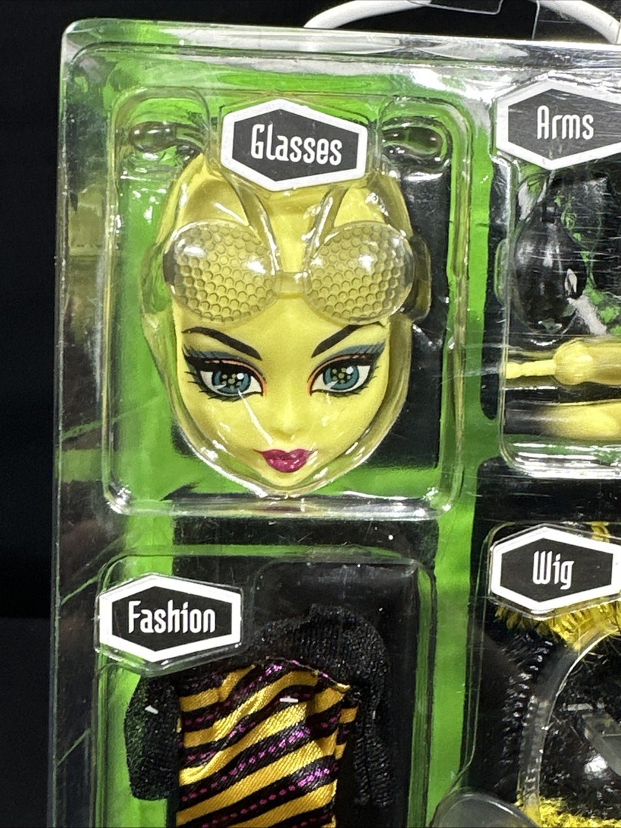 Monster High Create a Monster Bee Add on Accessory Parts Black