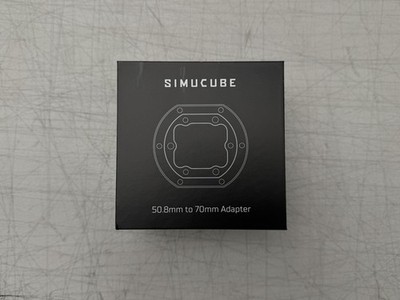 SIMUCUBE 3 50.8mm TO 70mm STEERING WHEEL ADAPTER! BRAND NEW UNUSED!