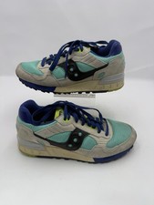 Saucony Shadow 5000 S70665-7 Teal Blue Volt Retro Men s Size 6.5 Sneakers
