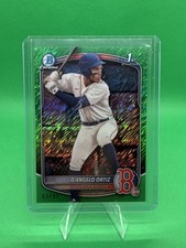 2023 Bowman Chrome Green Shimmer D'Angelo Ortiz Red Sox #BCP-61 /99