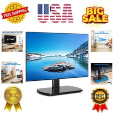 Universal Swivel TV Stand for 27-50 55 60 Inch TVs, Height Adjustable Table T...