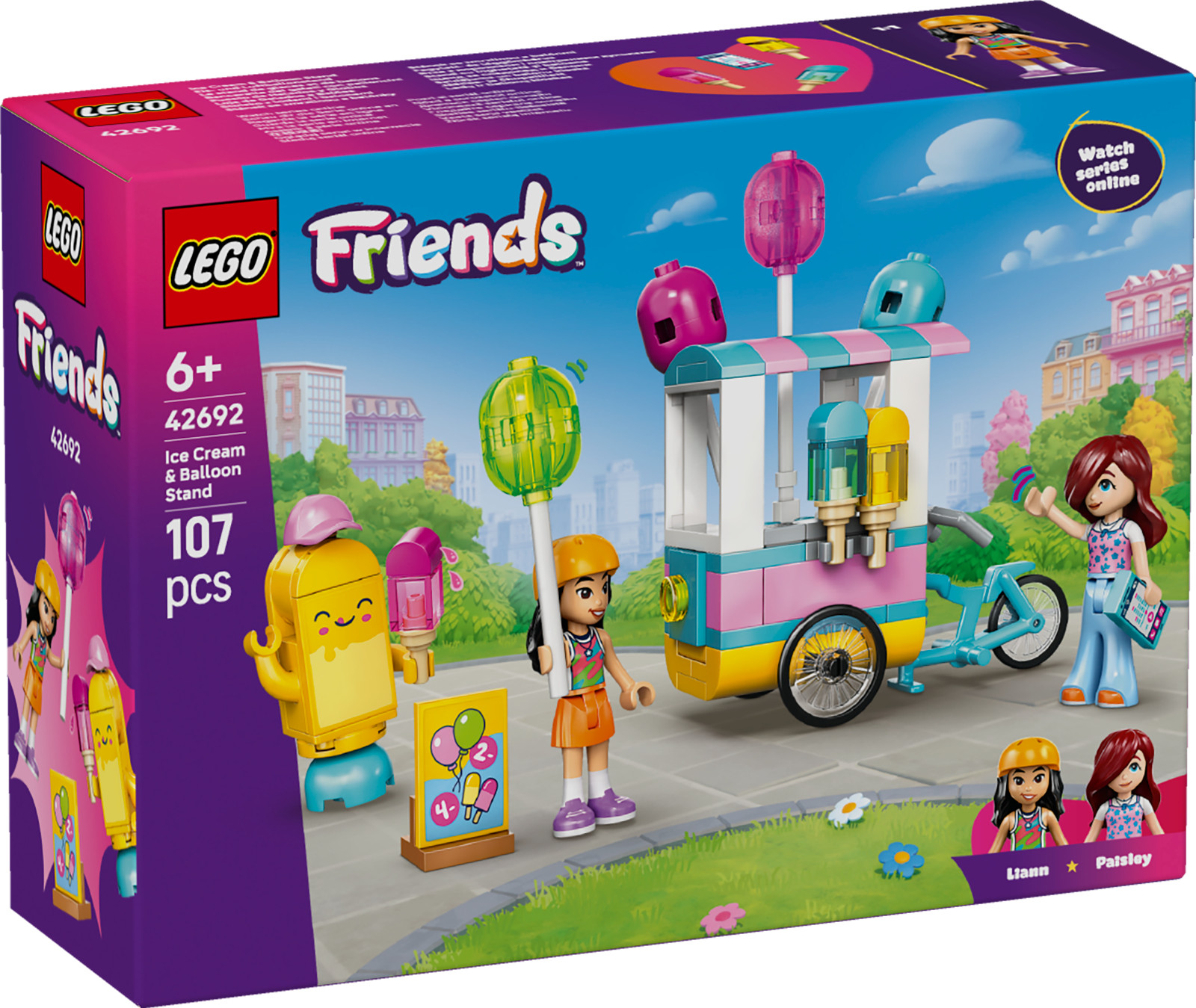 Eis- und Luftballonstand LEGO Friends 42692 N0126 3290₽