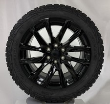 22 Black Ssx Wheels 27550r22 Rugged Terrain Tires Gmc Sierra Yukon Denali
