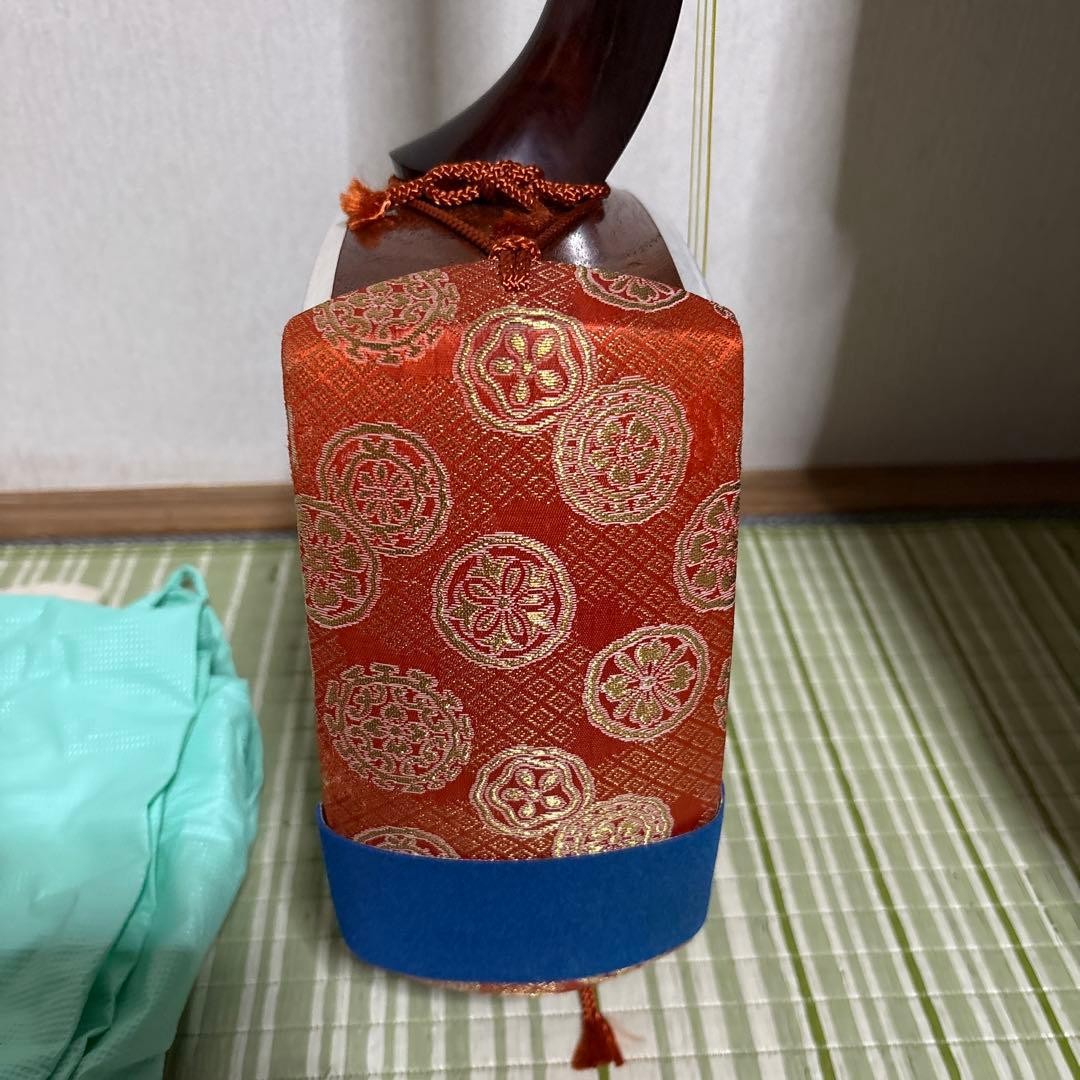 Hosozao Shamisen Japanese Traditional Musical Instrument with Case Bachi Set