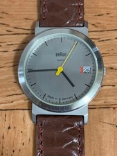 Braun AW22 Men's Germany Quartz Watch 38mm Used Authentic