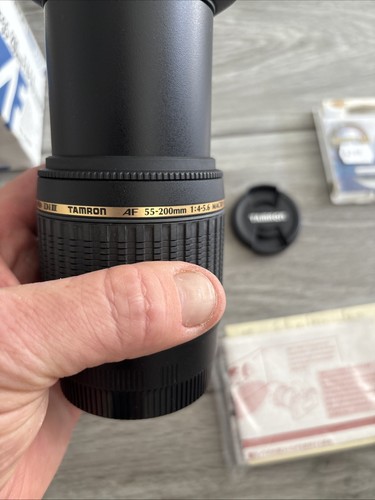 Tamron 55-200mm f4-5.6 AF Macro Tele Zoom Lens. LD Di II to fit Canon EF - Picture 10 of 17