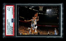 2013 Panini Hoops Courtside # 12 ** STEPHEN CURRY ** PSA 9 Golden State Warriors