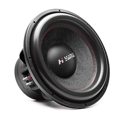 BSF-12-2 Subwoofer - 1800W MAX Power Paper Cone Subwoofer 12 Inch Dual 2 Ohm