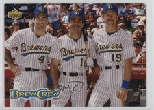 1993 Upper Deck Teammates Paul Molitor Pat Listach Robin Yount #43 HOF 1re2