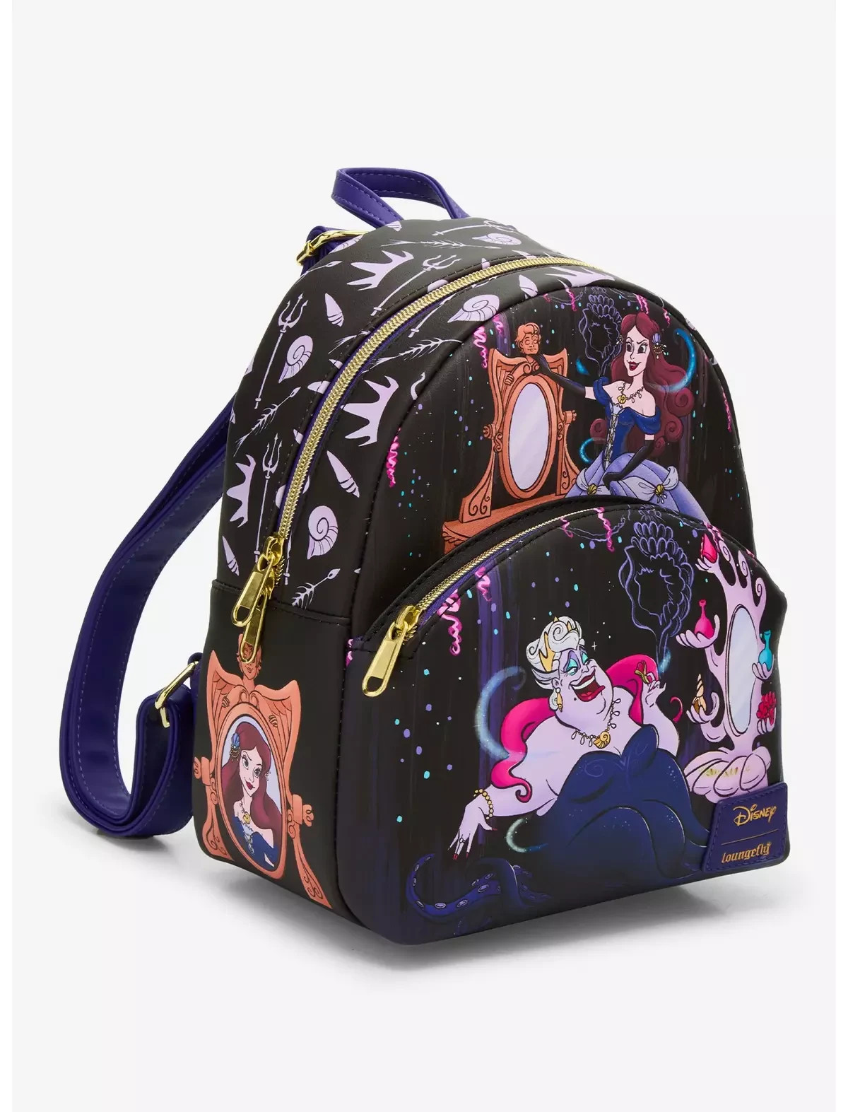 Loungefly The Little Mermaid Ursula & Vanessa Mini Backpack ***PRE-ORDER*** image 2