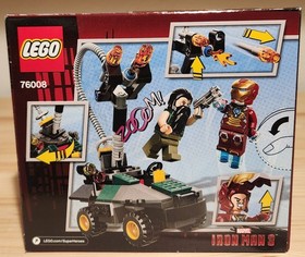 LEGO 76008 - MARVEL IRON MAN VS MANDARIN ULTIMATE SHOWDOWN Factory Sealed