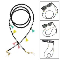Brillenkette, Brillenhalter, Schwarze Brillenkette, Stilvoll Um Den Hals FüR