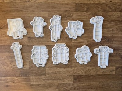 Zahlenblöcke Ausstecher und Stempel. Sand, Playdoh Schneider Set Geburtstag Party