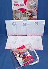 Crafters Companion Craft Club 13 Paper Flowers 104 Total pcs in Set Free Ship